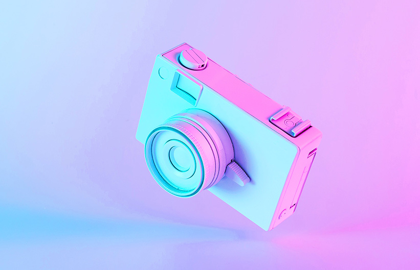 identité visuelle, appareil photo 3D