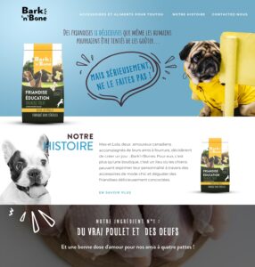 Site Web Alimentation Canine