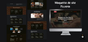 Site vitrine pour pizzeria