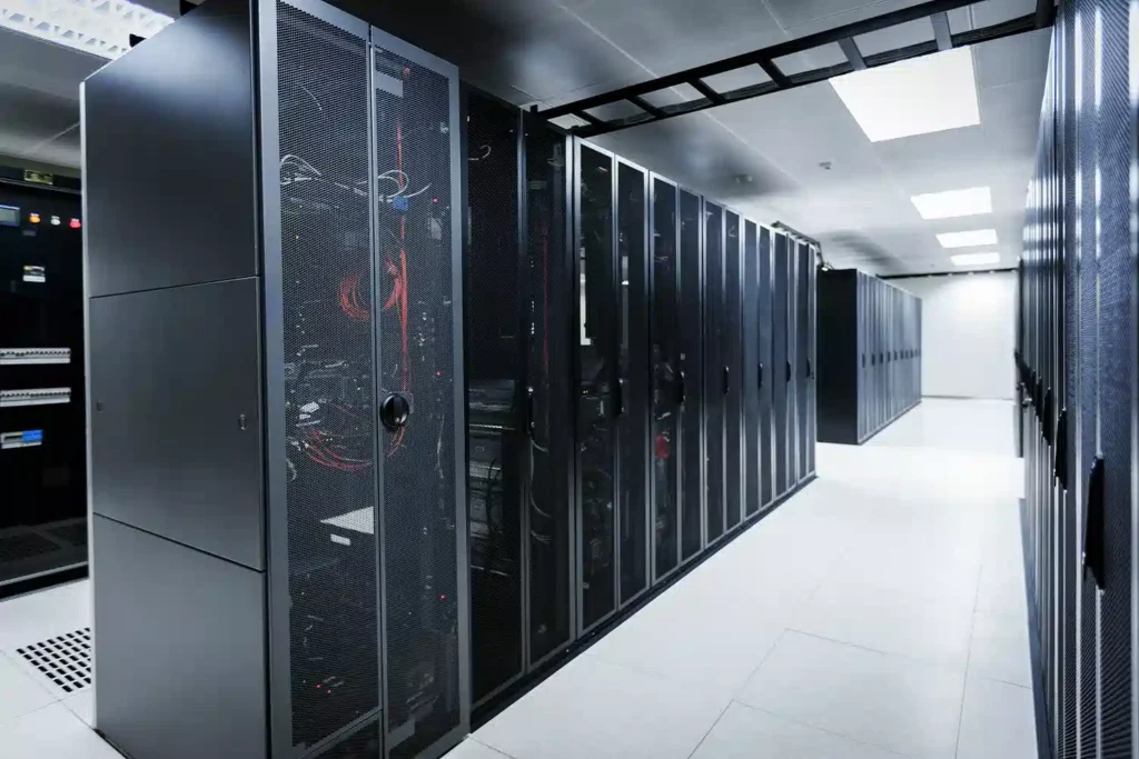 Intérieur d'un datacenter japonais